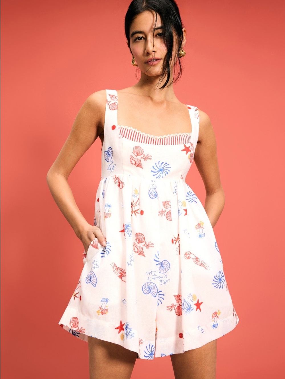 Line + Dot Reeta Romper